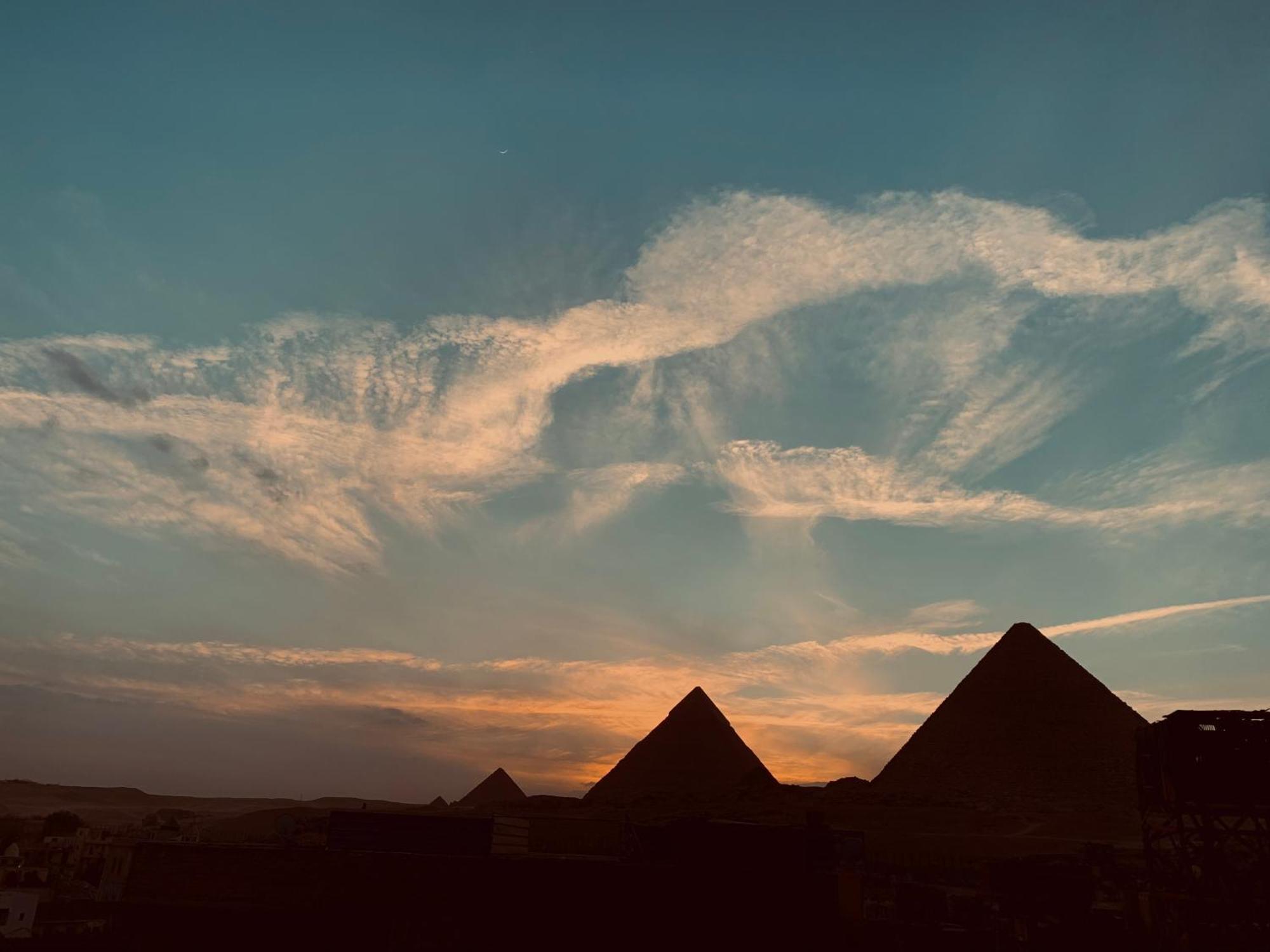 شقة Horus Pyramids View القاهرة المظهر الخارجي الصورة