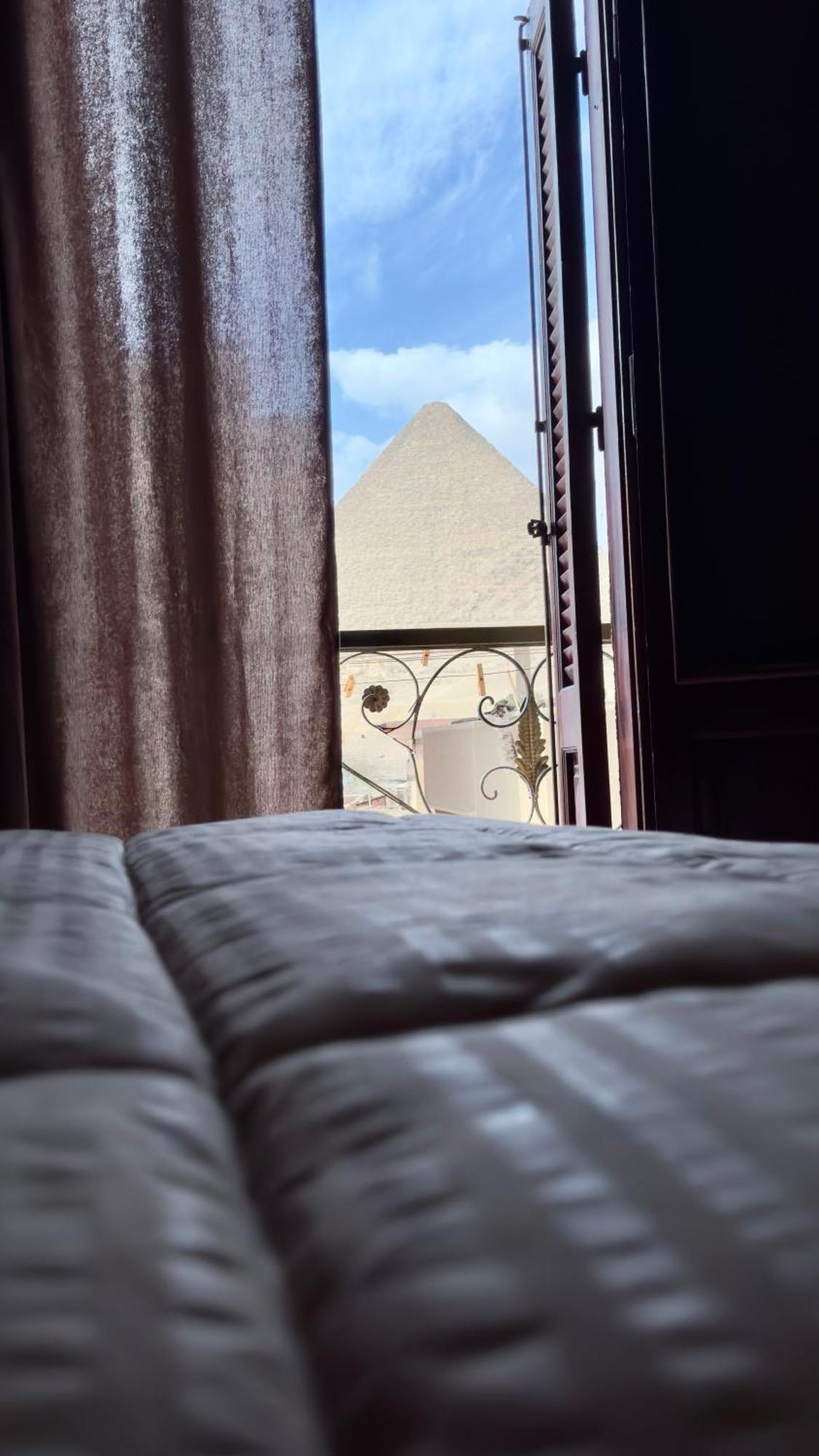 شقة Horus Pyramids View القاهرة المظهر الخارجي الصورة