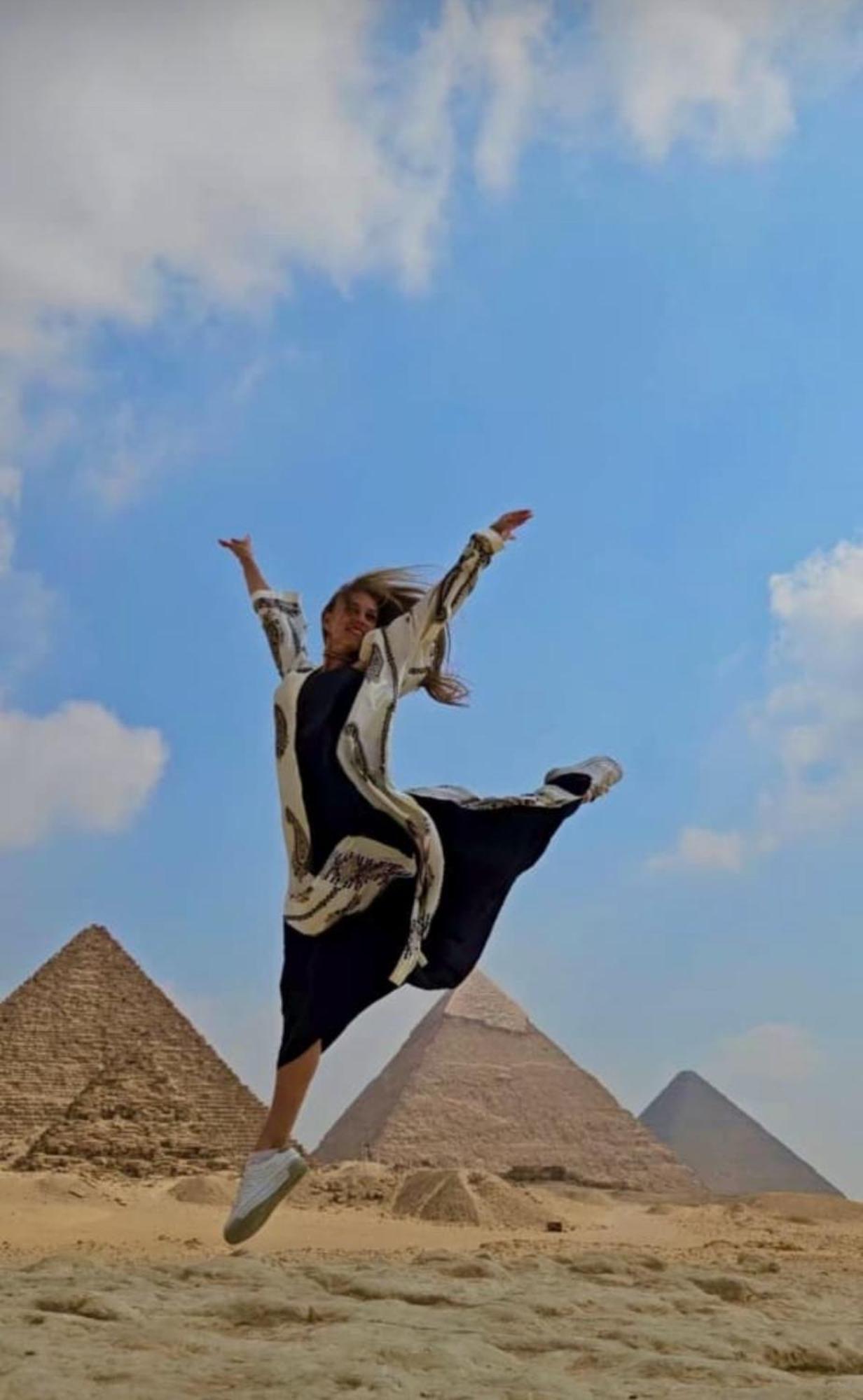 شقة Horus Pyramids View القاهرة المظهر الخارجي الصورة